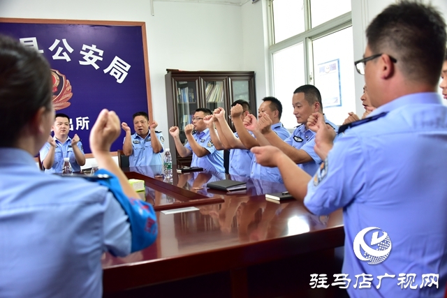河南省公安廳心理健康團隊服務上一線活動走進平輿縣公安局